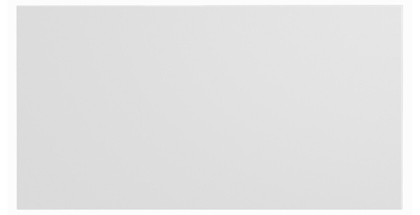 Plan vasque VANO – Blanc alpin – L60 × P40 × H2 cm – Design épuré à poser