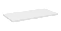 Plan vasque VANO – Blanc alpin – L80 × P40 × H2 cm – Élégance à poser en MDF mat
