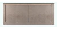 Buffet 4 portes SASHA coloris mercure