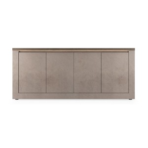 Buffet 4 portes SASHA coloris mercure