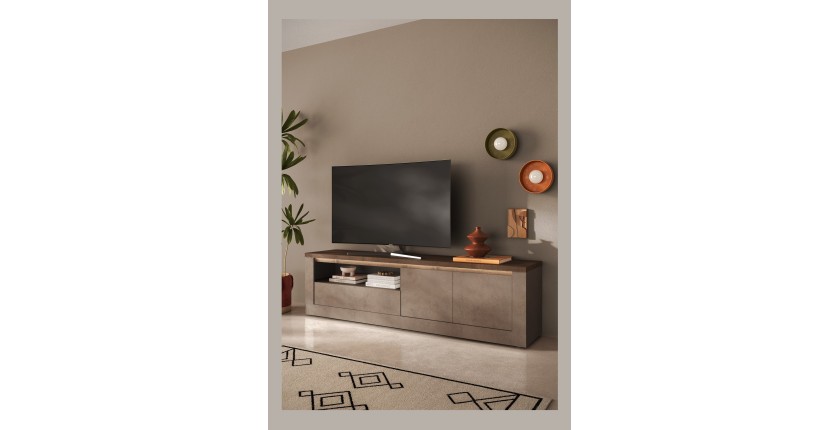 Mise en situation meuble TV SASHA mercure 2 portes