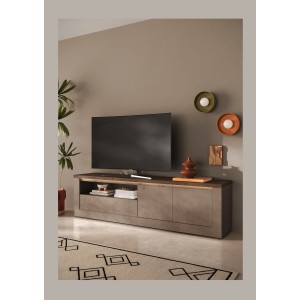 Mise en situation meuble TV SASHA mercure 2 portes