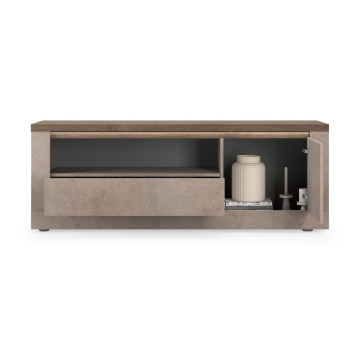 Ouverture du meuble TV SASHA mercure 1 porte