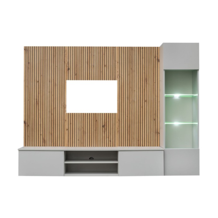 Ensemble IXAR meuble TV et vitrine