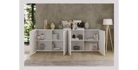 Buffet SCENA 4 portes ouvertes dans un décor 3D