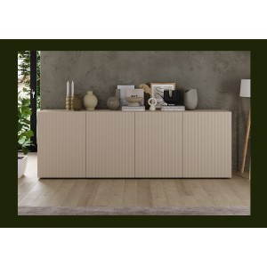 Buffet SCENA – 241×84×42 cm – 4 deuren – Kasjmier