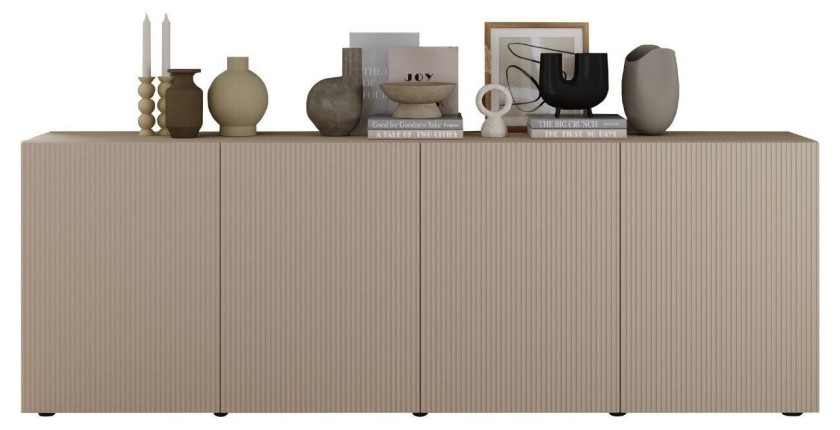 Buffet 4 portes SCENA cachemire