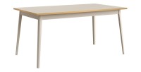 Tavolo da pranzo design AZURÉA – 180 cm – Colore sabbia