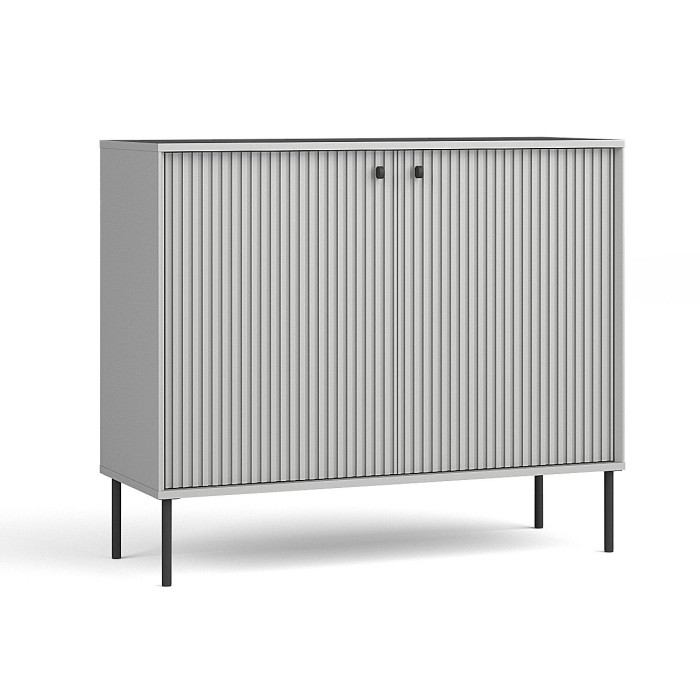 Buffet ISIS – 2 portes – Gris – 105x89x41