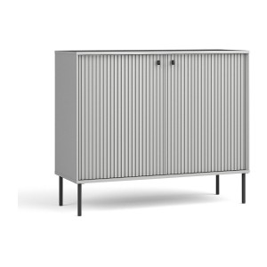 Buffet ISIS – 2 portes – Gris – 105x89x41