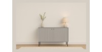 Buffet ISIS – 2 portes – Gris – 105x89x41