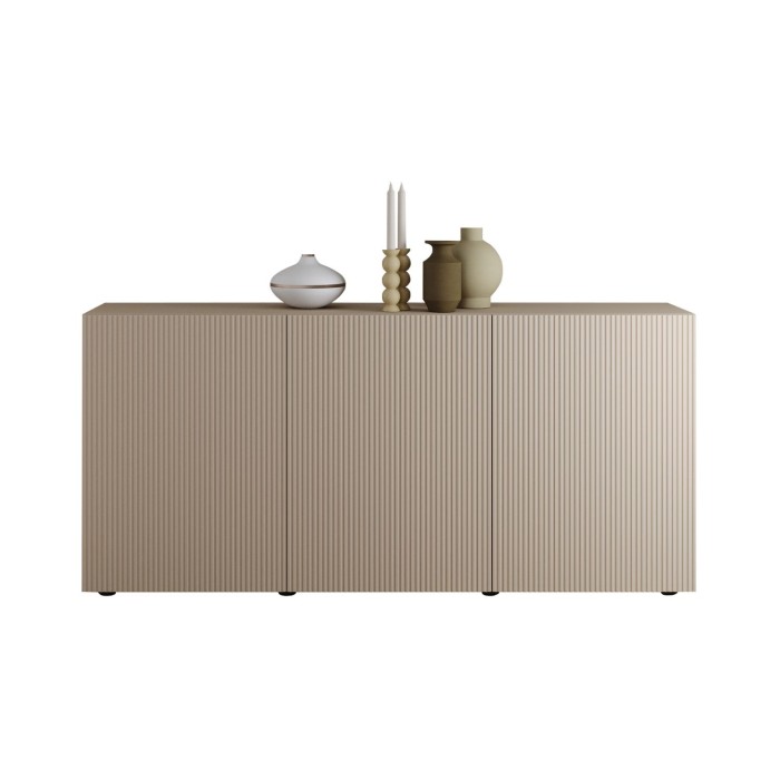 Buffet SCENA 3 portes cachemire