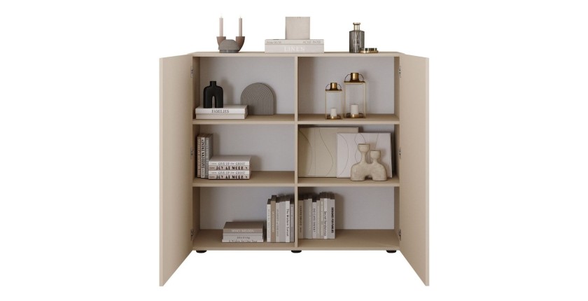 Buffet haut SCENA cachemire ouvert
