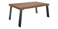 Mesa de comedor SPRING – L168 x H88 x l78 cm – Roble y gris antracita