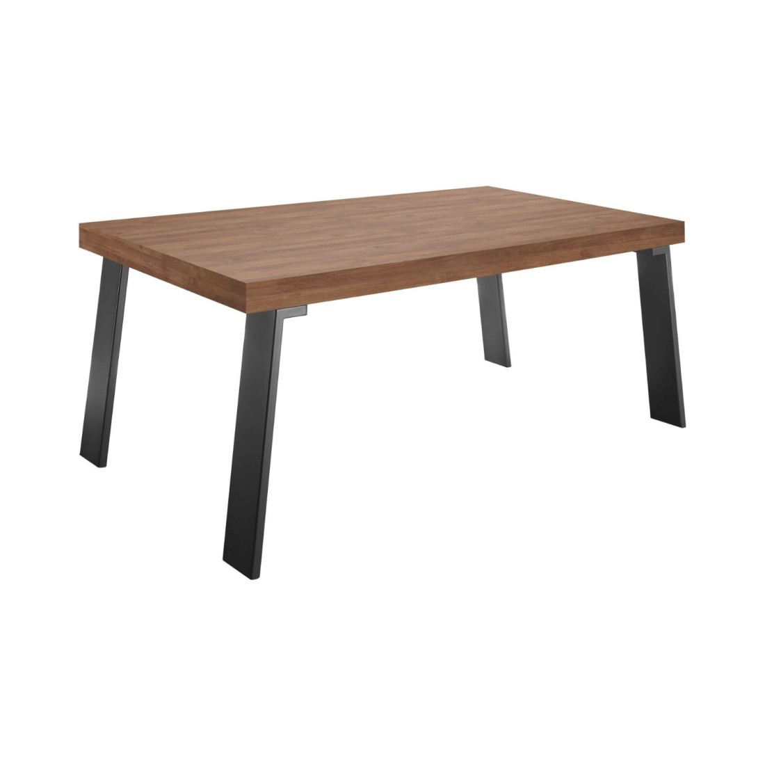 Mesa de comedor SPRING – L168 x H88 x l78 cm – Roble y gris antracita