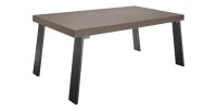 Mesa de comedor SPRING – L168 x H88 x l78 cm – Gris oscuro
