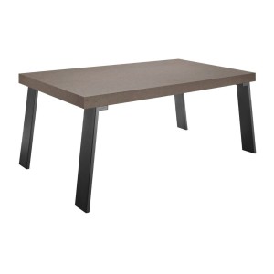 Mesa de comedor SPRING – L168 x H88 x l78 cm – Gris oscuro