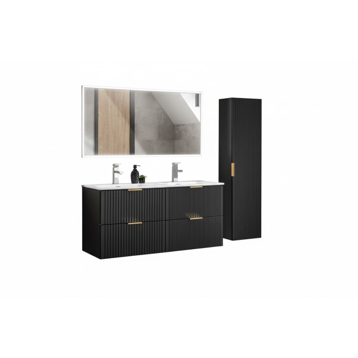 Meuble sous vasque 120 cm +...