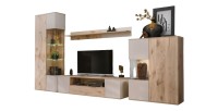 Composition murale ERINA sur fond blanc