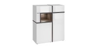 Buffet haut CRISS blanc brillant