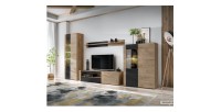 Meuble TV DOUM mis en situation dans un décor 3D