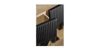 Buffet DOUM – Chêne clair et noir – L160 x H93 x P40 cm