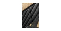 Buffet DOUM – Chêne clair et noir – L160 x H93 x P40 cm