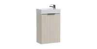 Lave-main NOXERA 40 cm – Marron congo – Vasque encastrée