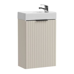 Lave-main NOXERA 40 cm – Marron congo – Vasque encastrée