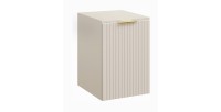 Lave-main NOXERA 40 cm – Marron congo – Meuble 1 porte + plan vasque