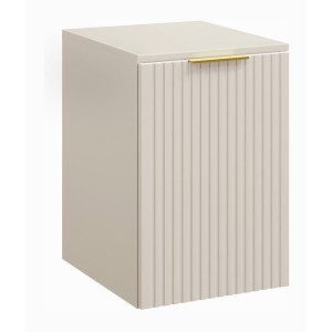 Lave-mains NOXERA 40 cm – Marron congo – Avec panier à linge