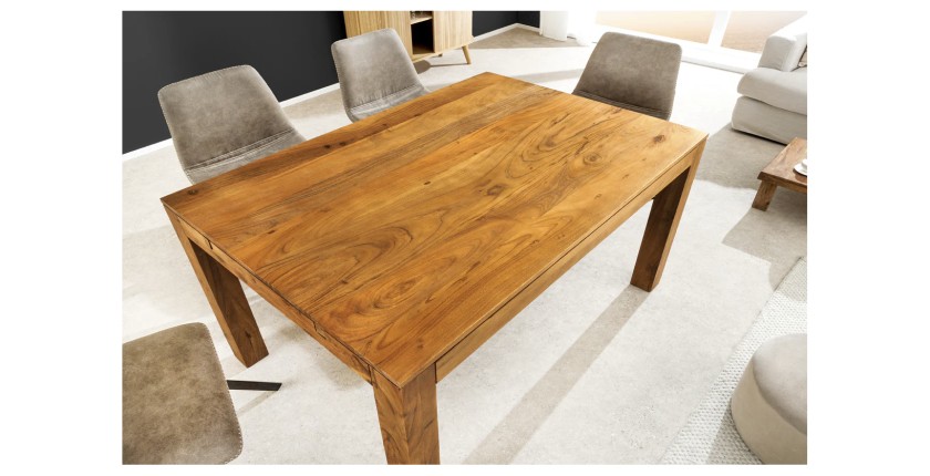 Table MELBO vu du dessus sans extension