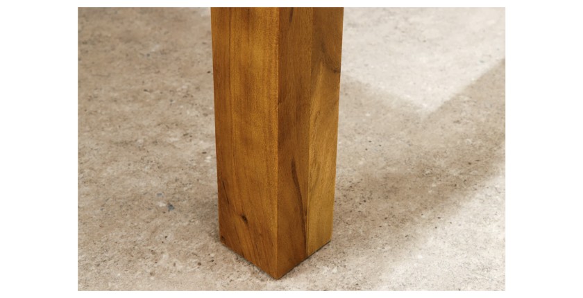 Zoom sur les pieds de la table MELBO