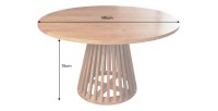 Table TALMA 140 dimensions
