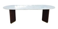 Table MARQUISE fond blanc