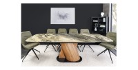 Table VORTEX beige vu de face