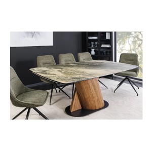 Table VORTEX beige sans extension