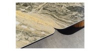 Zoom sur l'extension de la table VORTEX beige