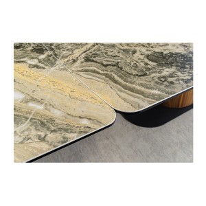 Zoom sur l'extension de la table VORTEX beige