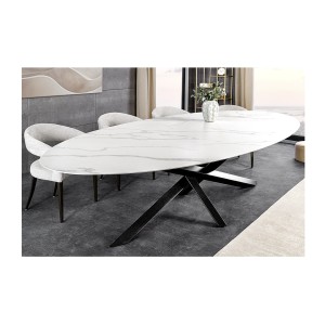 Table AERIS blanche dans un décor 3D