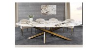 Table AERIS bronze vu de face