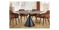 Table VOLTIS grise dans un décor 3D