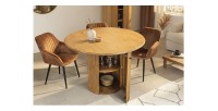 Table YONA avec la porte dans le pied ouverte