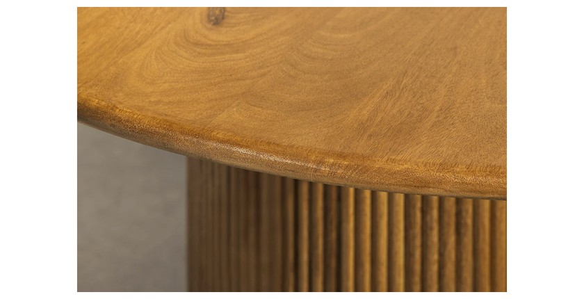 Zoom sur le plateau de la table YONA