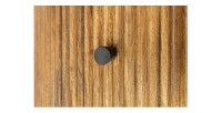 Zoom sur la poignet de la porte intégrée dans la table YONA
