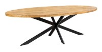Table ovale SOLARA bois