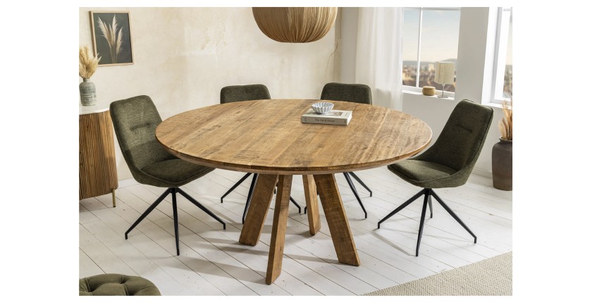 Table ELYA 140 vu sous un autre angle