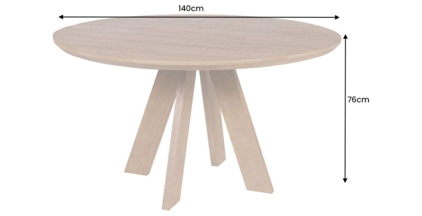 Table ELYA 140 dimensions