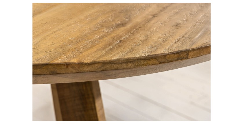 Zoom sur le plateau de la table ELYA 140