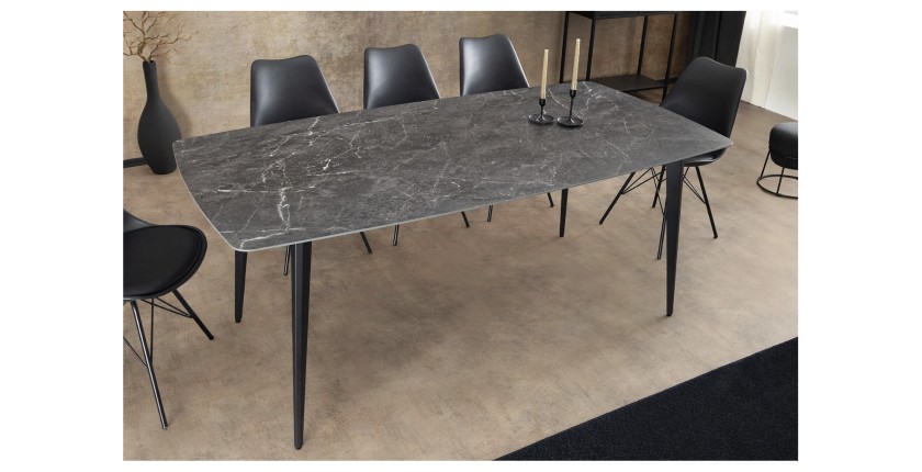 Table HEXA 160 décor 3D